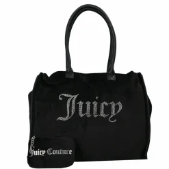Juicy Couture Iris Velvet Rhinestones Shopper Tasche 33 cm