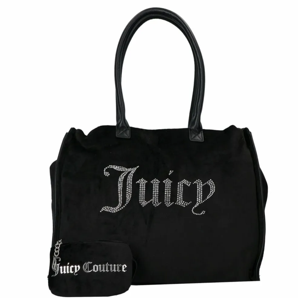 Juicy Couture Iris Velvet Rhinestones Shopper Tasche 33 cm