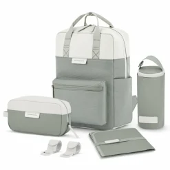 Kapten & Son Bergen Wickelrucksack Set 4 tlg. Laptopfach