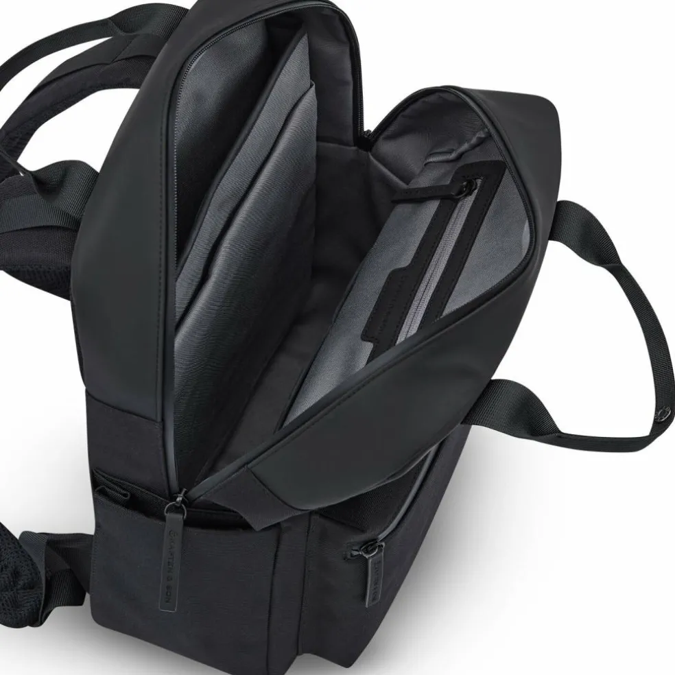 Kapten & Son Bergen Wickelrucksack Set 4 tlg. Laptopfach