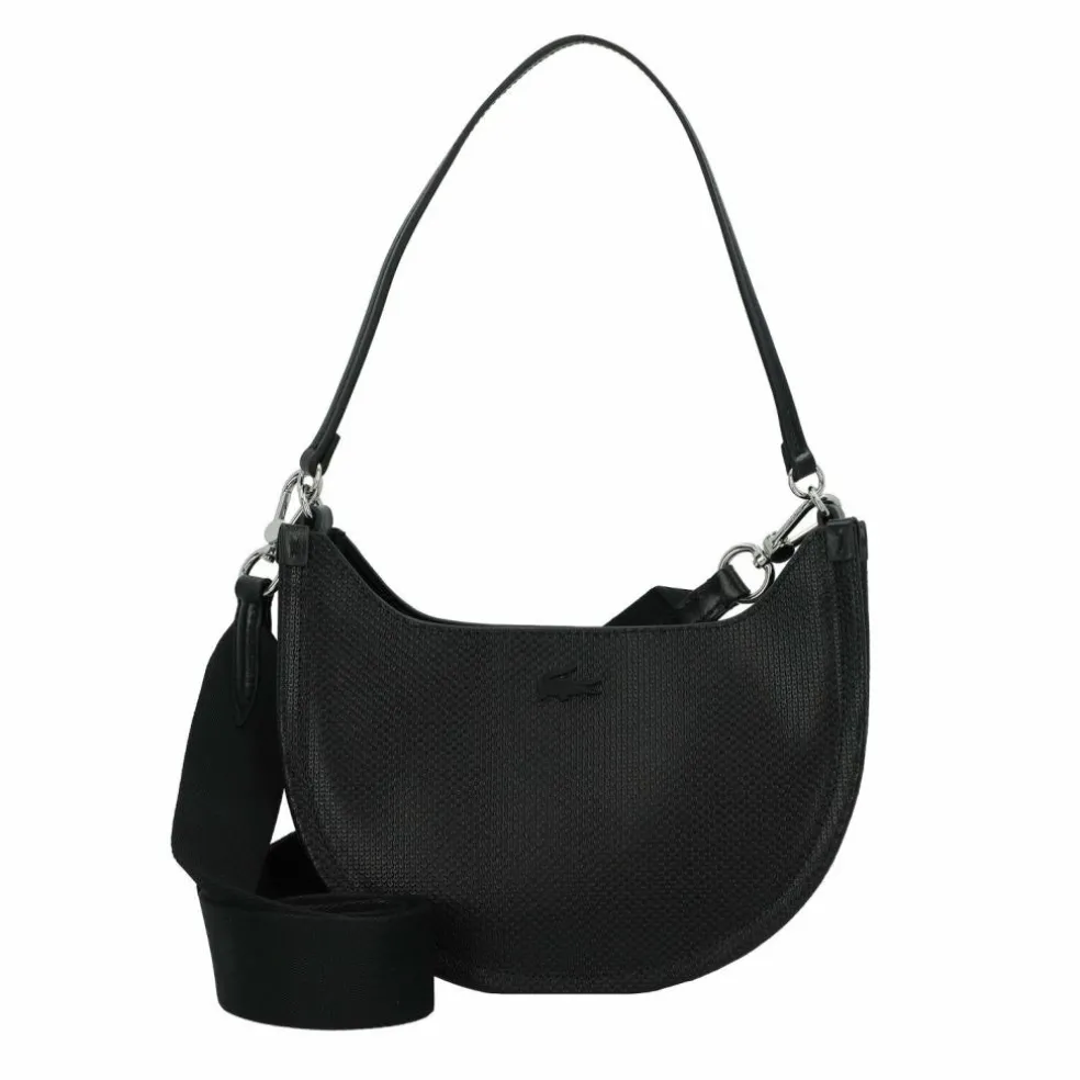 Lacoste Chantaco Classics Schultertasche Leder 23 cm