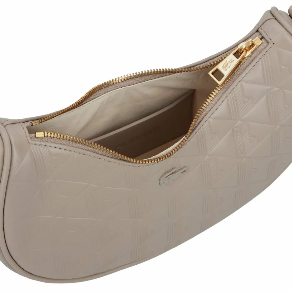 Lacoste Maheki Schultertasche Leder 24 cm