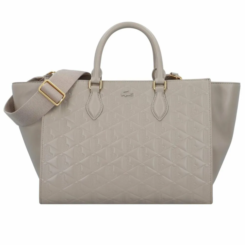 Lacoste Maheki Shopper Tasche Leder 43 cm