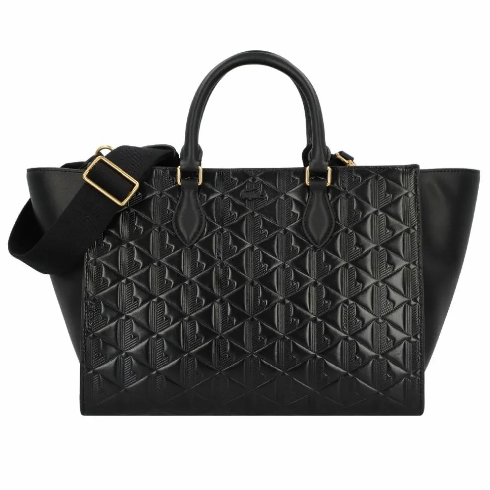 Lacoste Maheki Shopper Tasche Leder 43 cm