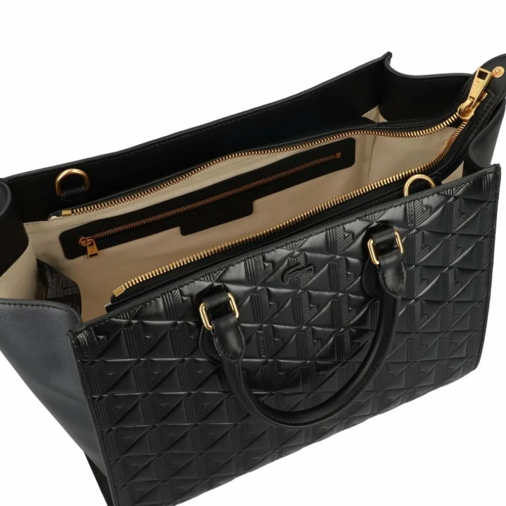 Lacoste Maheki Shopper Tasche Leder 43 cm