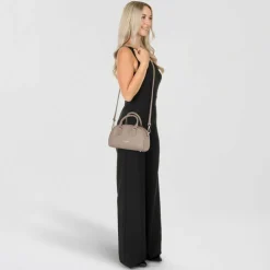 Lancaster Donna Bow Handtasche Leder 21 cm