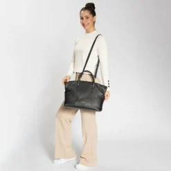 Lazarotti Bologna Leather Shopper Tasche Leder 36 cm