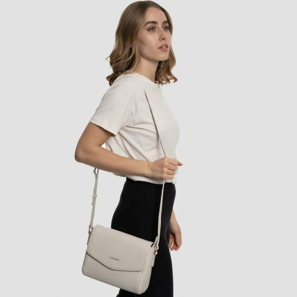 Lazarotti Bologna Leather Umhängetasche Leder 22 cm