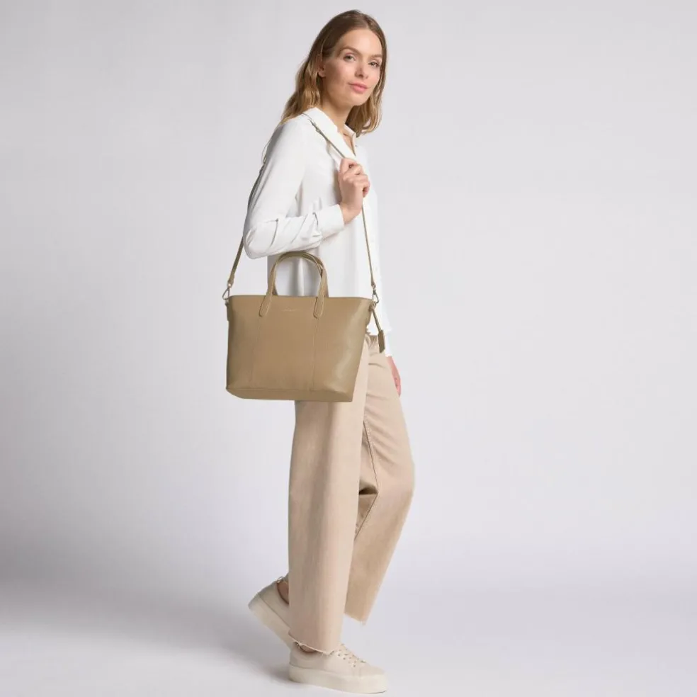 Lazarotti Bologna Leather Shopper Tasche Leder 31 cm