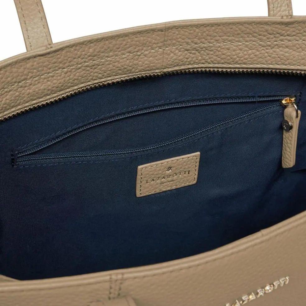 Lazarotti Bologna Leather Shopper Tasche Leder 31 cm