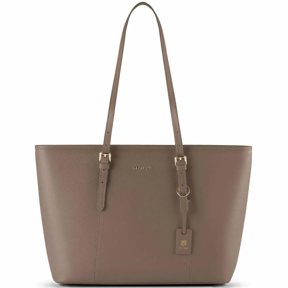 Lazarotti Bologna Leather Shopper Tasche Leder 35 cm