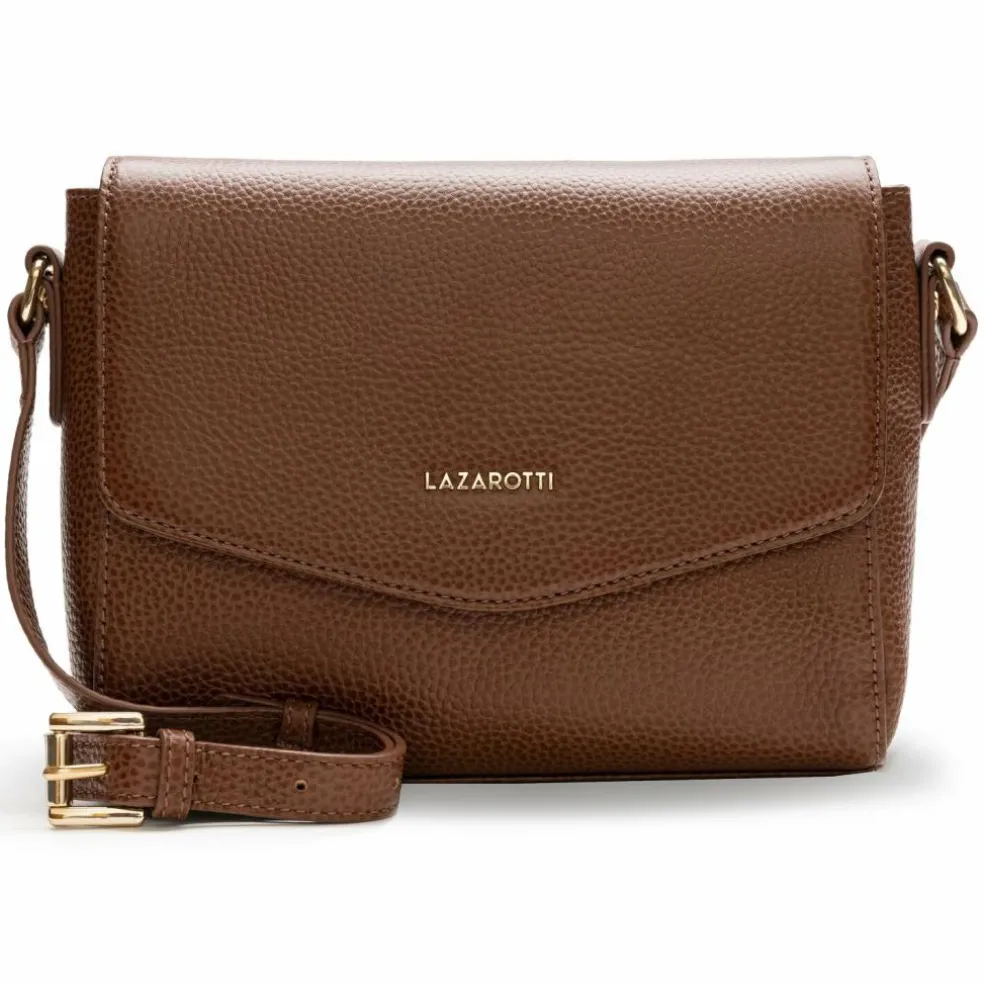 Lazarotti Bologna Leather Umhängetasche Leder 22 cm
