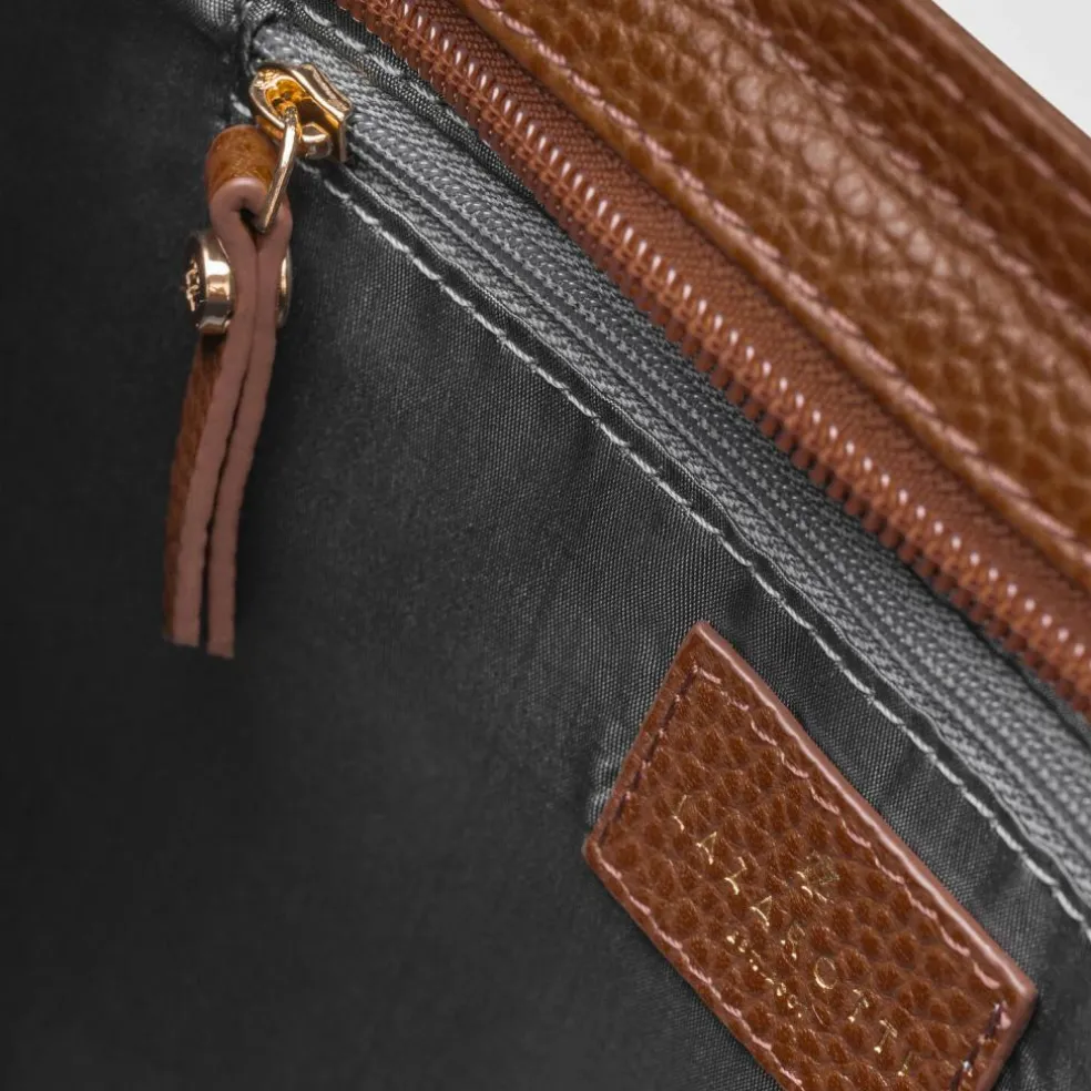 Lazarotti Bologna Leather Umhängetasche Leder 22 cm