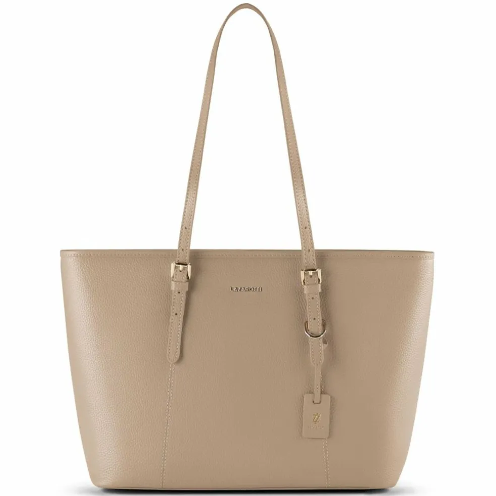 Lazarotti Bologna Leather Shopper Tasche Leder 35 cm