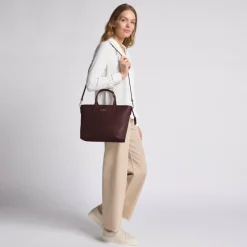 Lazarotti Bologna Leather Shopper Tasche Leder 31 cm