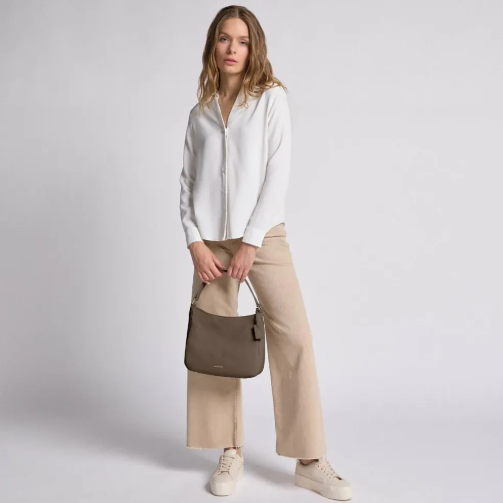 Lazarotti Bologna Leather Schultertasche Leder 27 cm