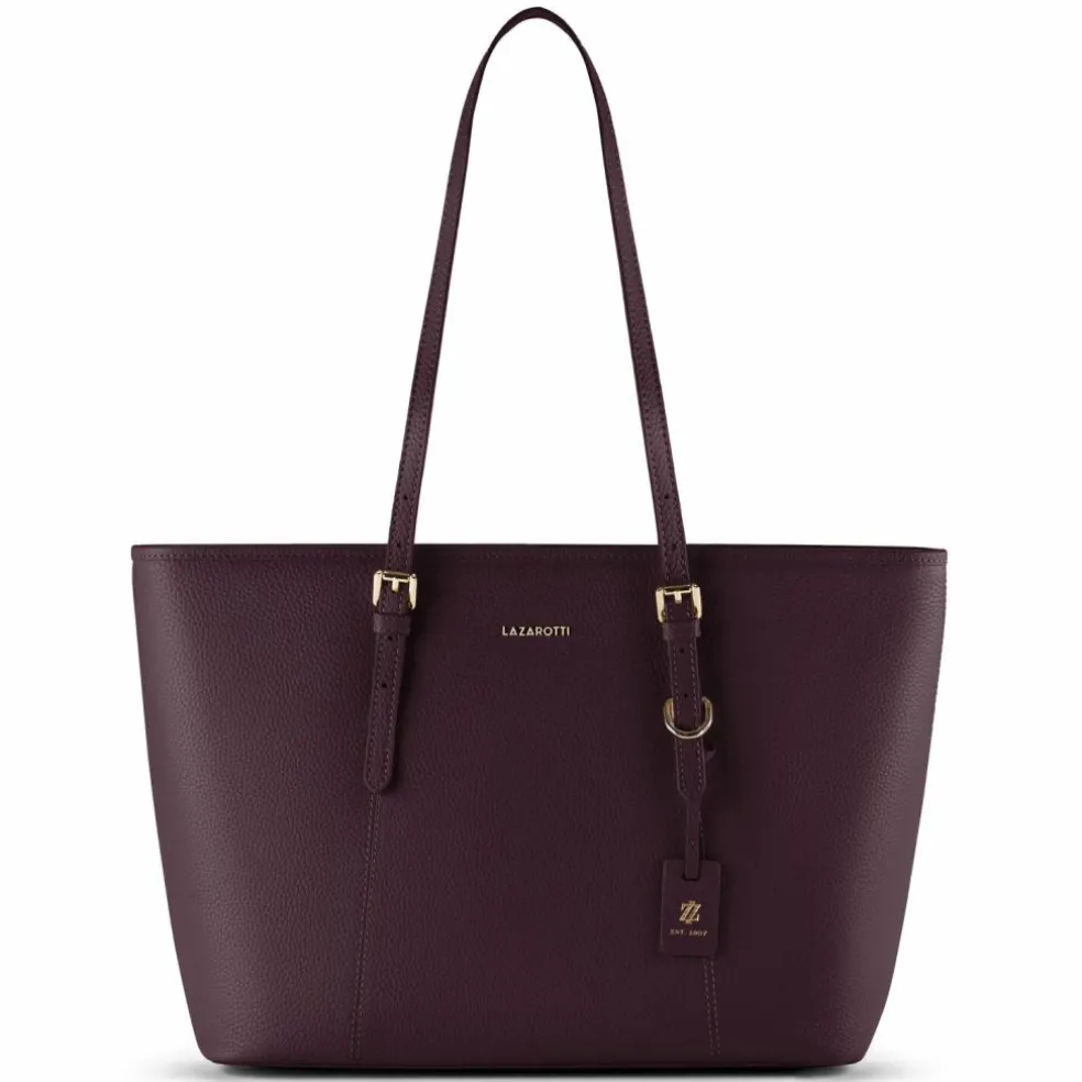 Lazarotti Bologna Leather Shopper Tasche Leder 35 cm