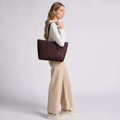 Lazarotti Bologna Leather Shopper Tasche Leder 35 cm