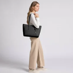 Lazarotti Bologna Leather Shopper Tasche Leder 35 cm