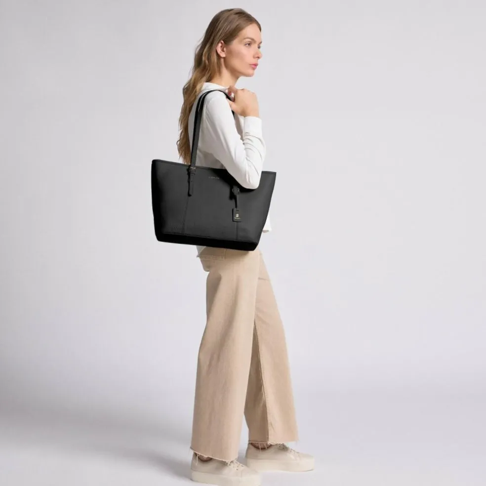 Lazarotti Bologna Leather Shopper Tasche Leder 35 cm