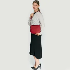 Lazarotti Bologna Leather Umhängetasche Leder 25 cm