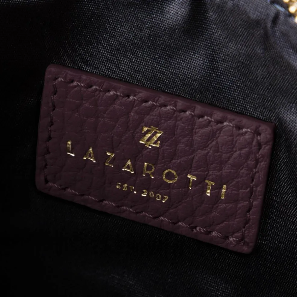 Lazarotti Bologna Leather Schultertasche Leder 22 cm