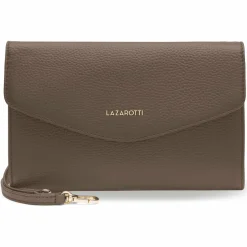 Lazarotti Bologna Leather Clutch Tasche Leder 23 cm