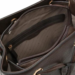 L.Credi Ebony Beuteltasche 28 cm