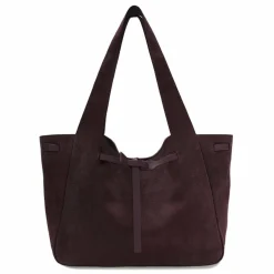 LES VISIONNAIRES Garbriella Shopper Tasche Leder 40 cm