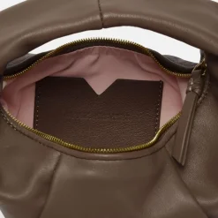 LES VISIONNAIRES Greta Mini Essential Handtasche Leder 23 cm