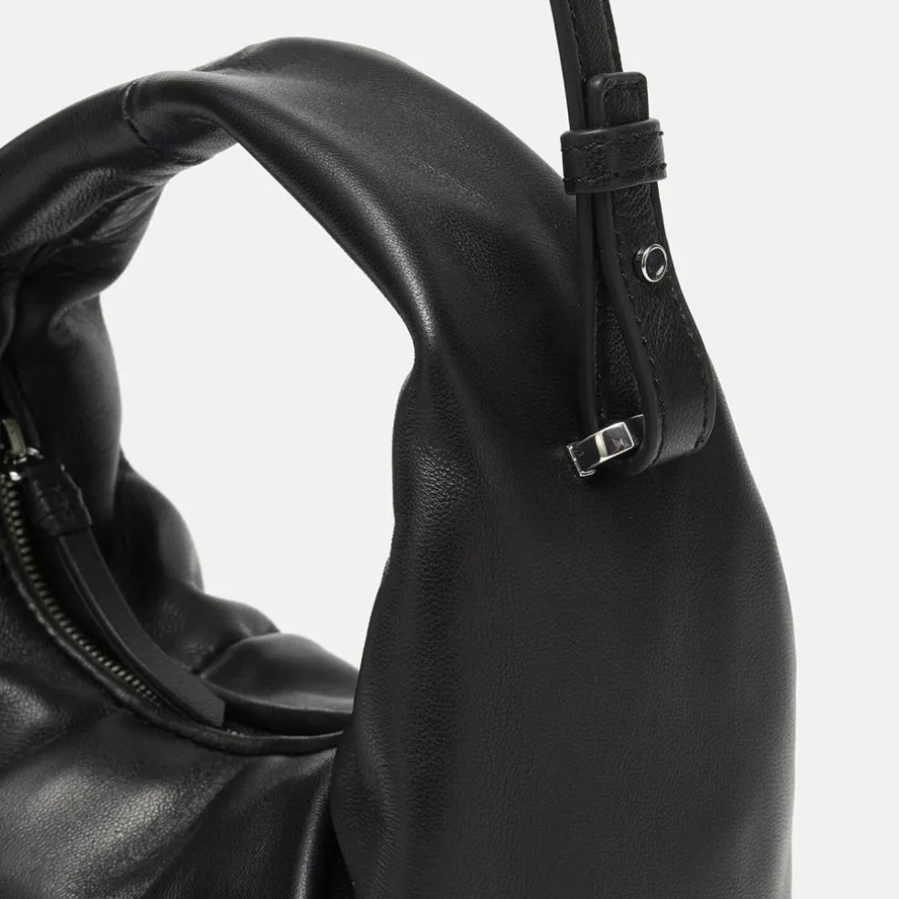 LES VISIONNAIRES Greta Mini Essential Handtasche Leder 23 cm