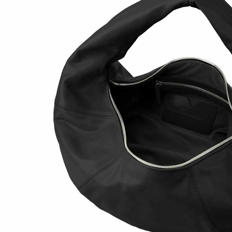 LES VISIONNAIRES Greta Schultertasche Leder 41 cm