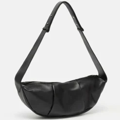 LES VISIONNAIRES Zoe Essential Schultertasche Leder 46 cm