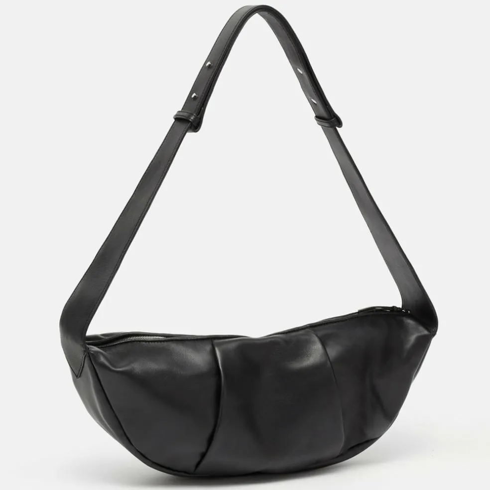 LES VISIONNAIRES Zoe Essential Schultertasche Leder 46 cm