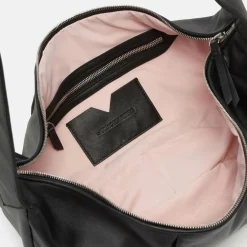 LES VISIONNAIRES Zoe Essential Schultertasche Leder 46 cm