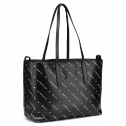 Liebeskind Monogram Schultertasche Leder 47 cm