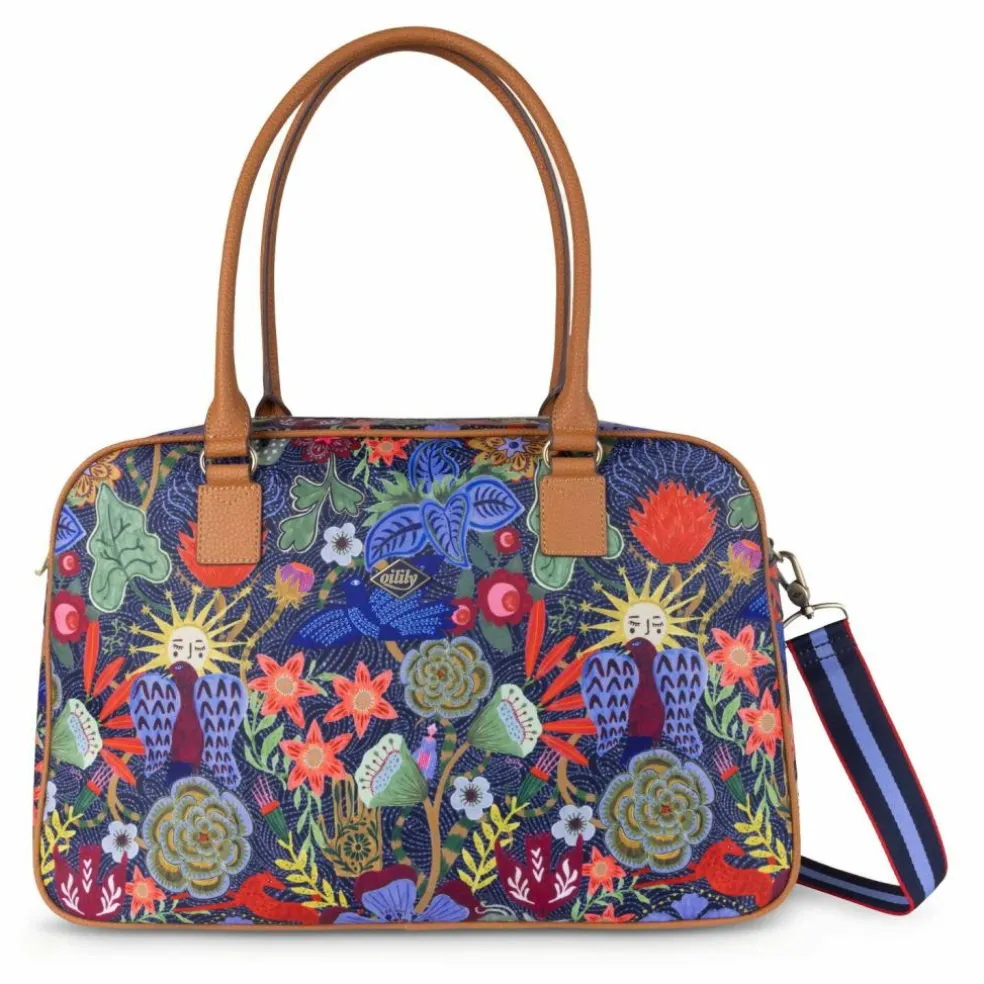 Oilily Schokland Treasues Carine Schultertasche 42 cm