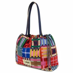Oilily Tartan Tape Skar Shopper Tasche 36 cm