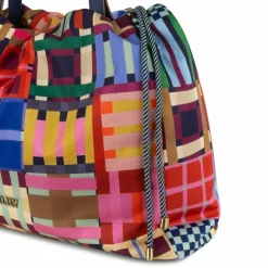 Oilily Tartan Tape Skar Shopper Tasche 36 cm