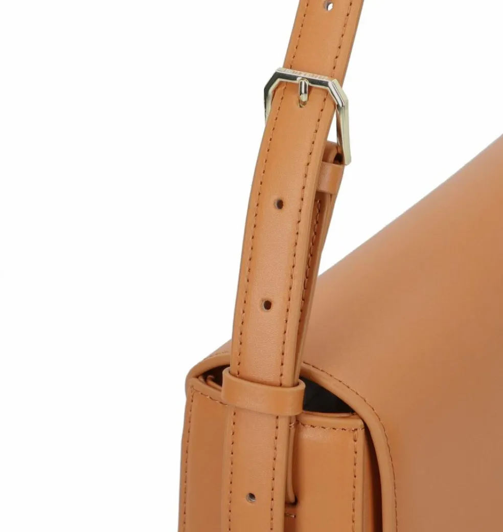 Patrizia Pepe Essential Fly Schultertasche Leder 31 cm