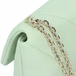 Patrizia Pepe Fly Padded Umhängetasche Leder 25 cm