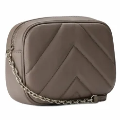 Patrizia Pepe Fly Padded Umhängetasche Leder 19.5 cm