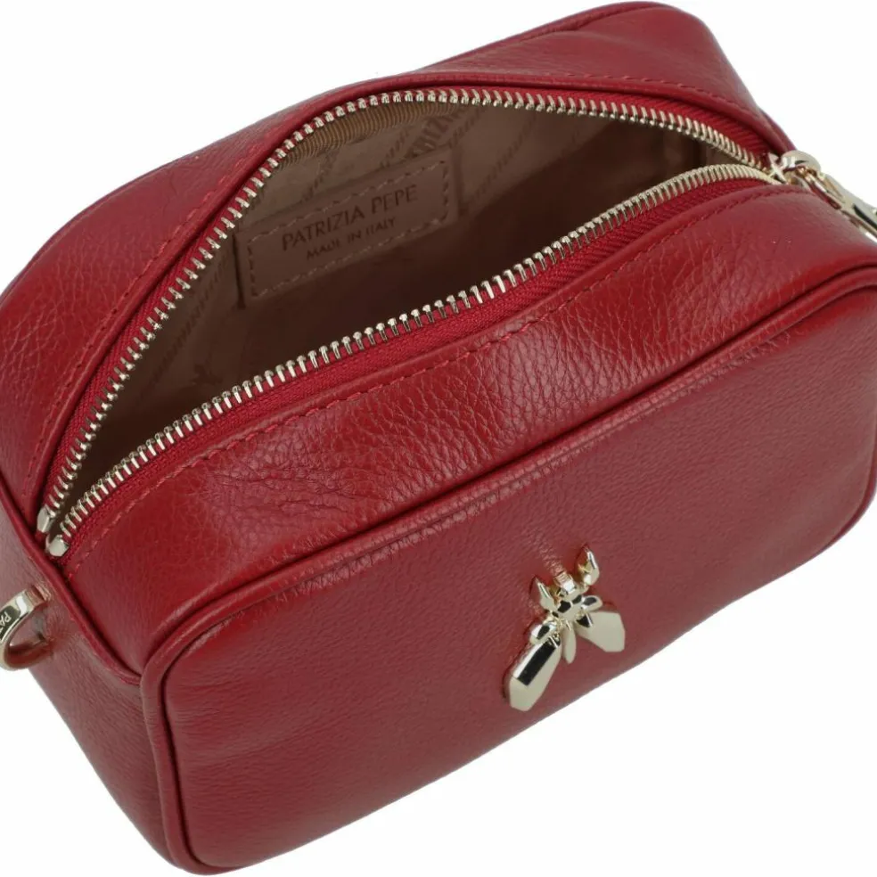 Patrizia Pepe Fly Umhängetasche Leder 17 cm