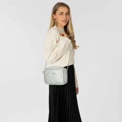 Patrizia Pepe Fly Umhängetasche Leder 19 cm