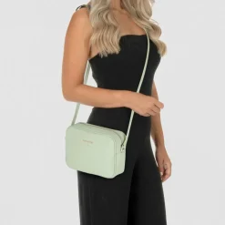 Patrizia Pepe Fly Umhängetasche Leder 24 cm