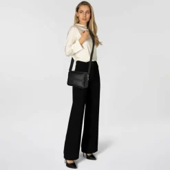 Patrizia Pepe (Im)Perfection Umhängetasche Leder 23 cm