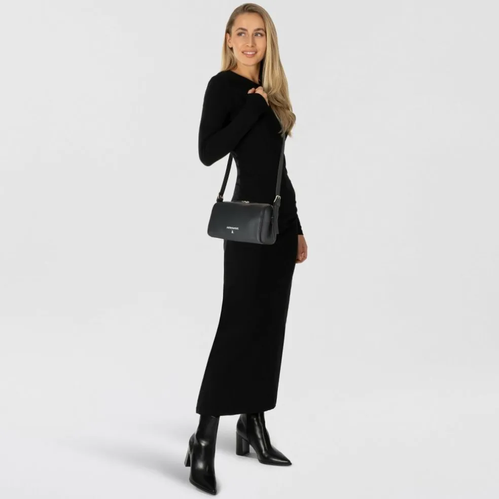 Patrizia Pepe Schultertasche Leder 24 cm