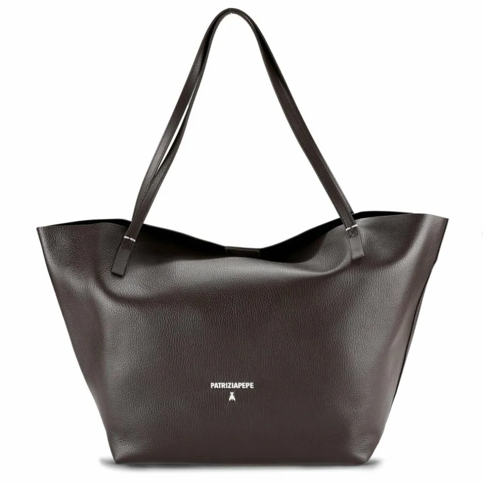Patrizia Pepe Shopper Tasche Leder 30 cm