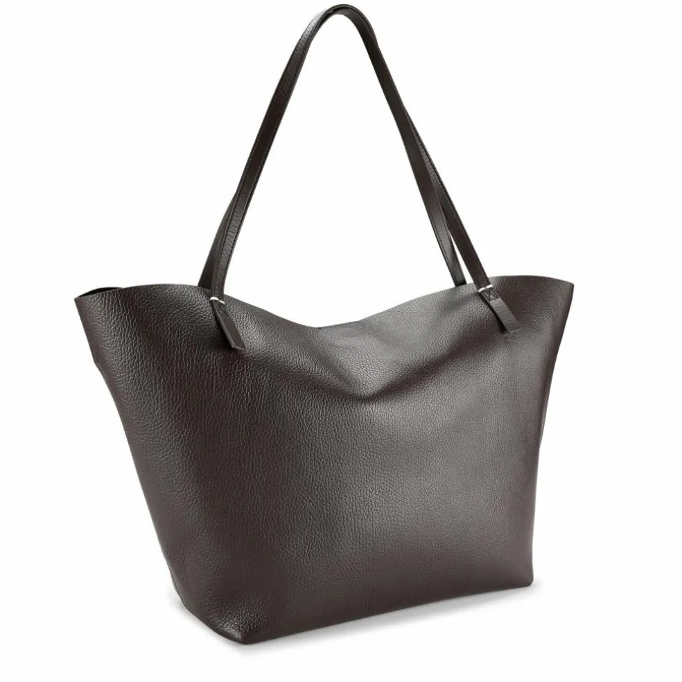 Patrizia Pepe Shopper Tasche Leder 30 cm