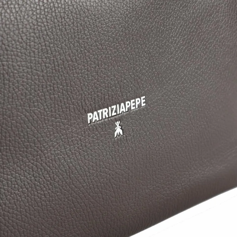 Patrizia Pepe Shopper Tasche Leder 30 cm